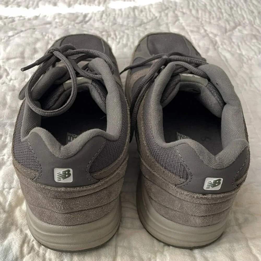 New Balance 877 walking shoes Men's US size 10 Wide gray lightly worn - Picture 4 of 7